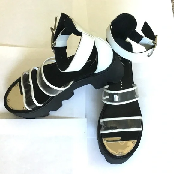 Giuseppe Zanotti Apocalypse Chunky Flatform Sandals 37.5 7 - Picture 10 of 10